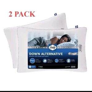 Sealy Sterling Collection Down Alternative Pillow 2-Pack Queen
